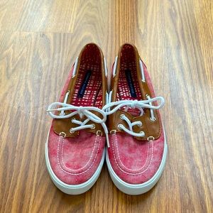 Womens Tommy Hilfiger boat shoes
